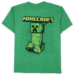 Boys Minecraft Creeper Graphic Tee by Jumping Beans Size 5 New with Tags